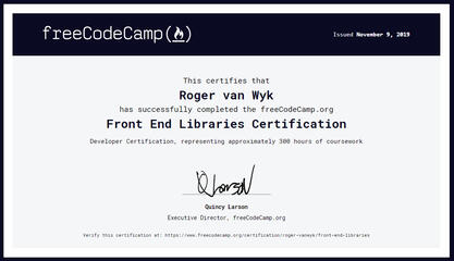 Front End Libraries