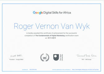 Google Online Marketing Fundamentals